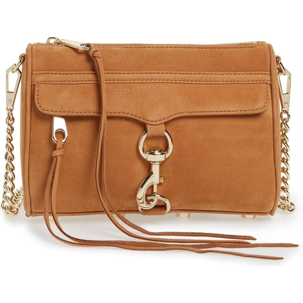 Rebecca Minkoff | Brown Mini Mac Crossbody Bag